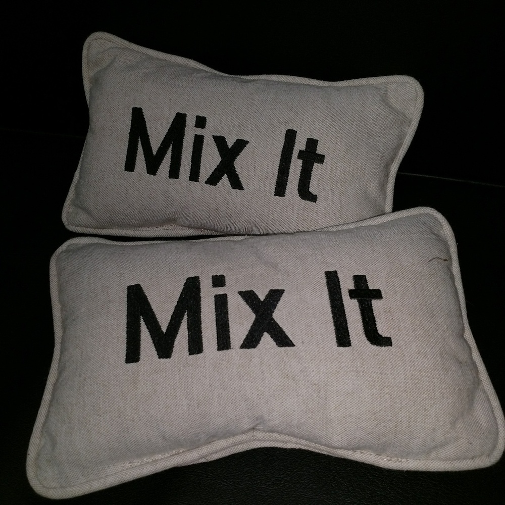 "Mix It" Pillows